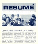 Résumé, November, 1970, Volume 02, Issue 02 by Alumni Association, WWSC