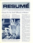 Résumé, December, 1970, Volume 02, Issue 03