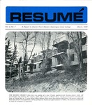 Résumé, March, 1970, Volume 02, Issue 07
