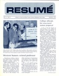 Résumé, March, 1973, Volume 04, Issue 06