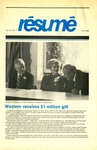 Résumé, Fall, 1986, Volume 18, Issue 01 by Alumni Association, WWU
