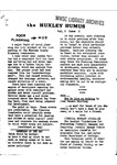 Huxley Humus, 1972, Volume 02, Issue 01 by Shriley Weston and Huxley College of the Environment, Western Washington University