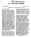Huxley Humus, 1972, Volume 02, Issue 04 by Shirley Weston and Huxley College of the Environment, Western Washington University